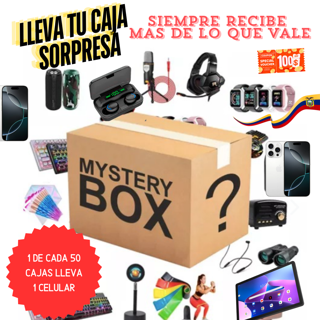 CAJA SORPRESA ¡TODAS HOY CON EL 50% DE DESCUENTO!